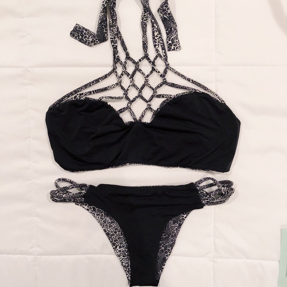 San Lorenzo REVERSIBLE Interlace Bikini Set